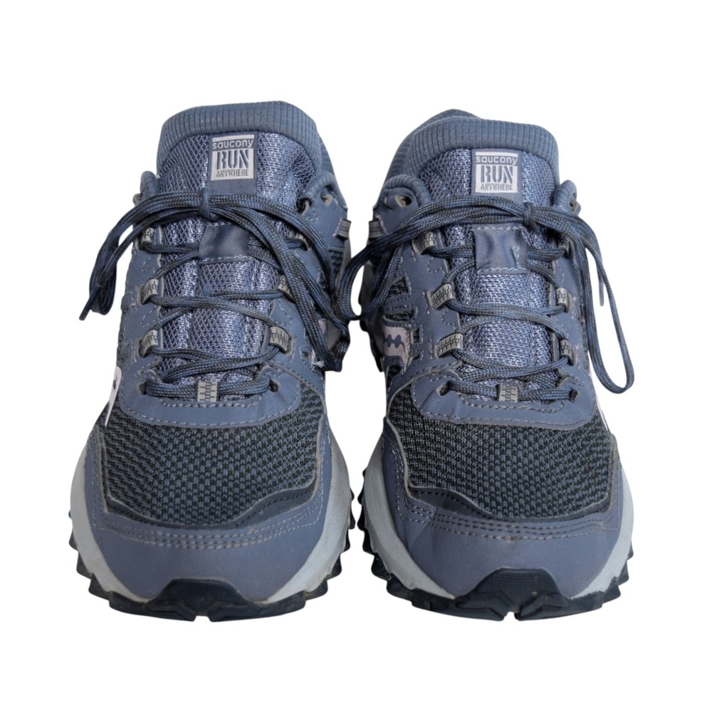 Saucony Excursion TR13 Womens Size 9 Trail Running Shoes Gray Blue S10524-3 - Picture 2 of 11